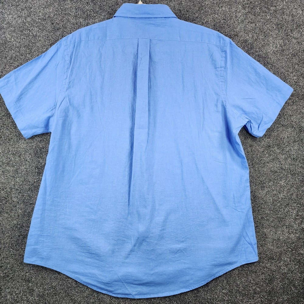 Polo Ralph Lauren Mens Linen Coastal Old Money Preppy Resort Shirt Size XL NWT - Picture 8 of 12